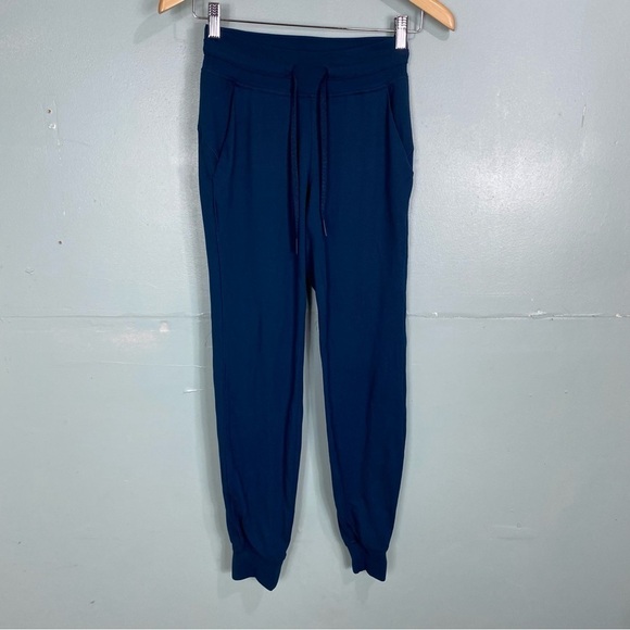 Lululemon Ready To Lulu Jogger Pant 29” Sz 2 Cyan Blue W5BXOS‎ - Picture 1 of 6